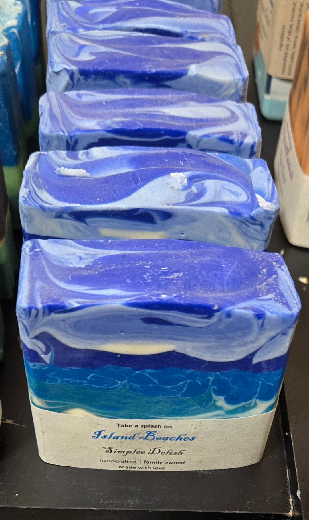 Making Island Beaches Soap