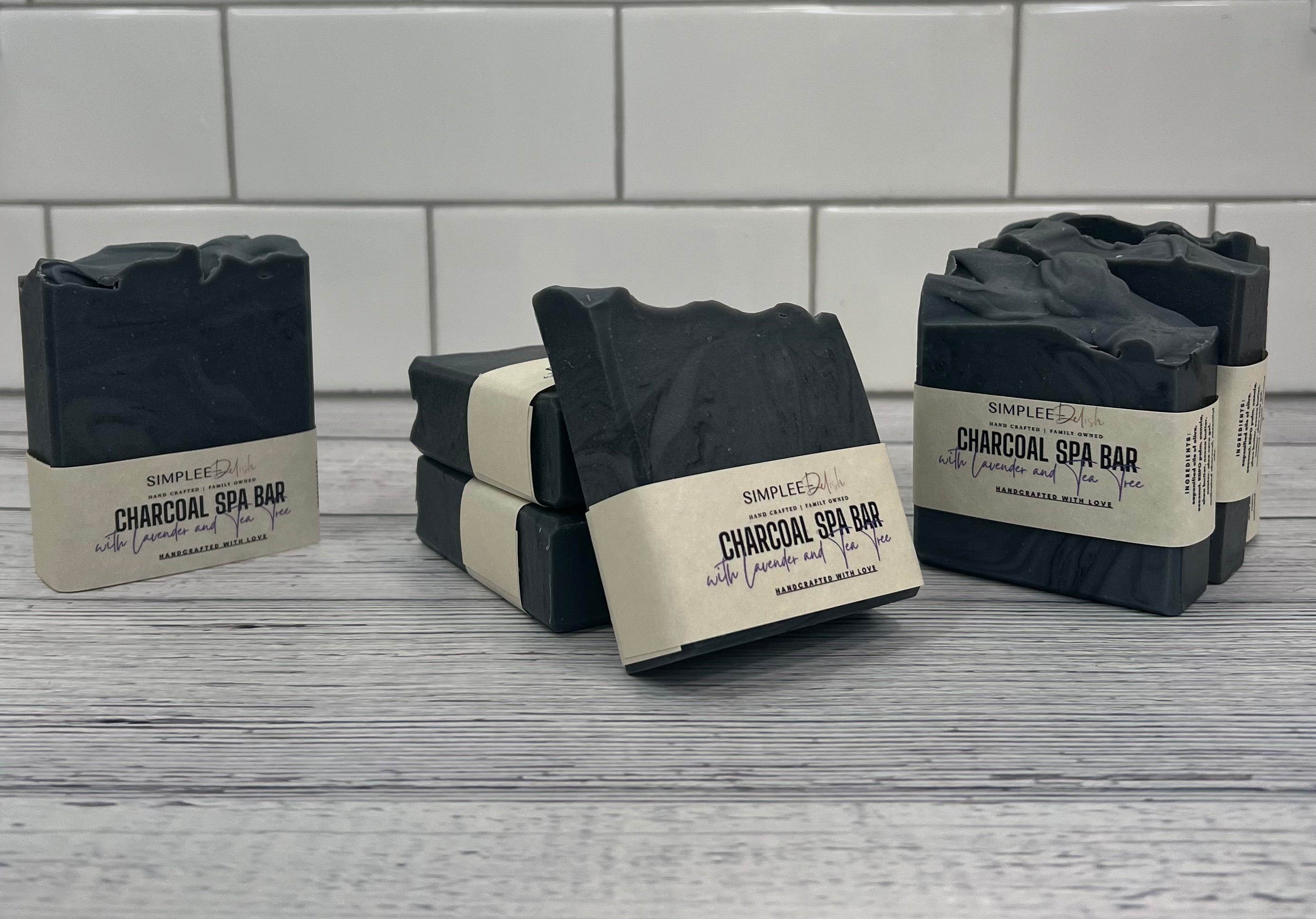 Charcoal Soaps - Simplee Delish
