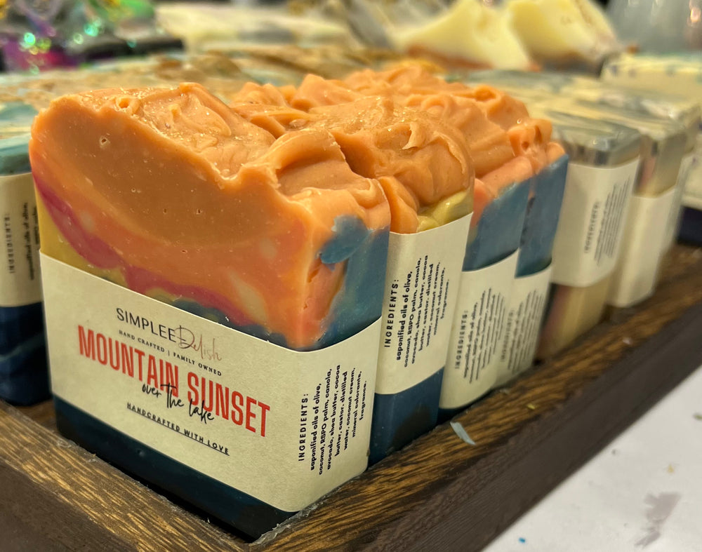 Mountain Sunset Soap Bar