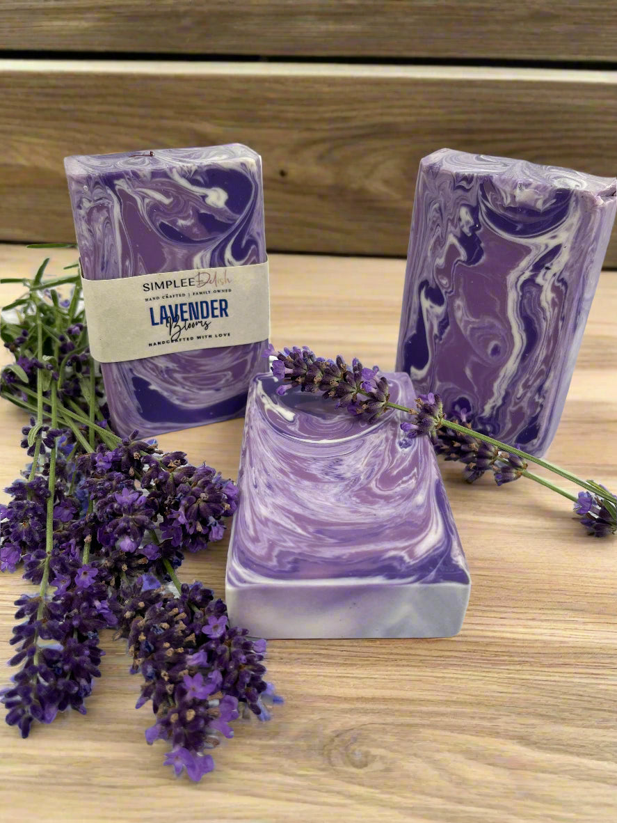 Lavender Blooms Soap Bar - Simplee Delish