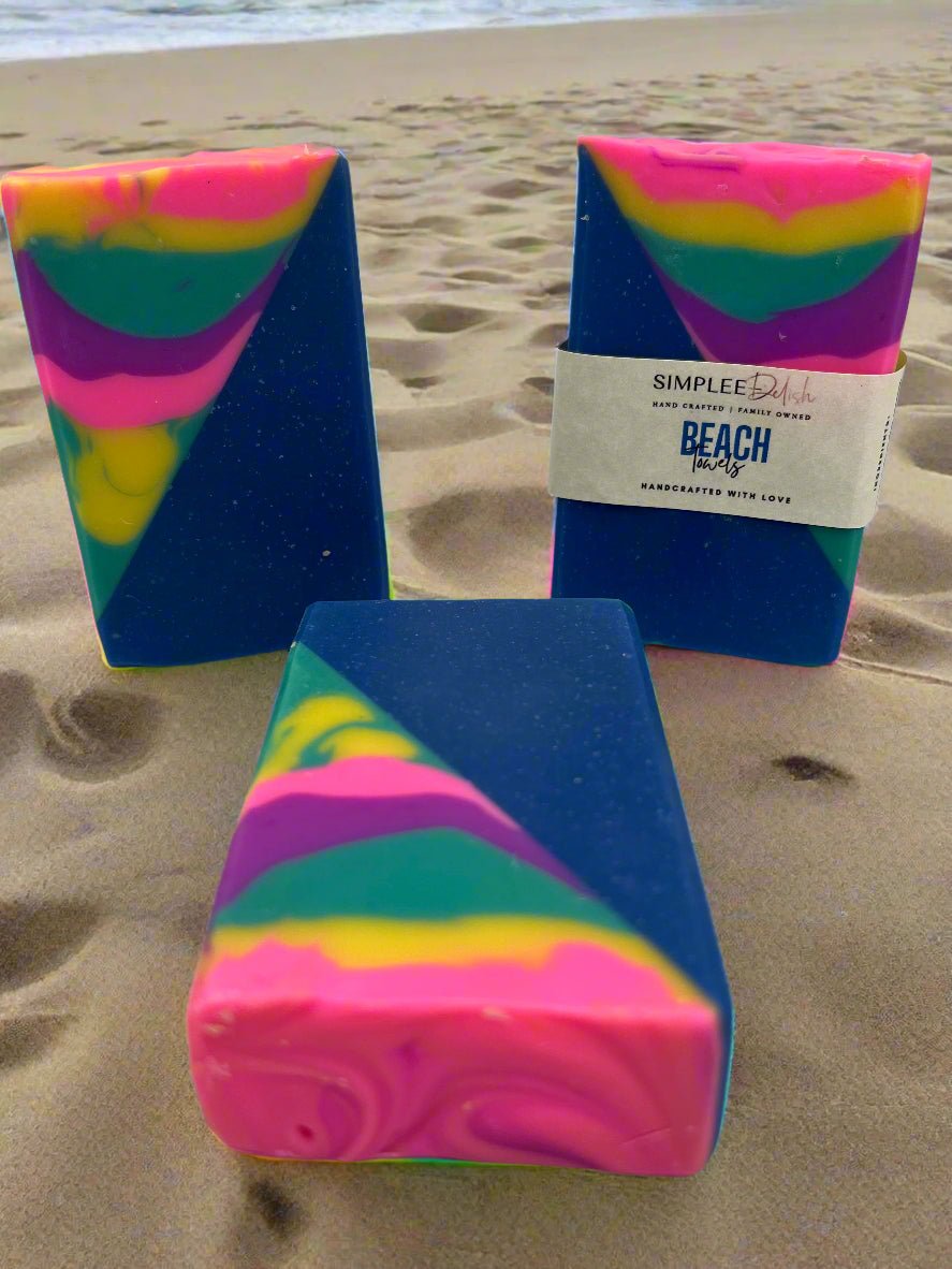 Beach Towels Soap Bar - Simplee Delish