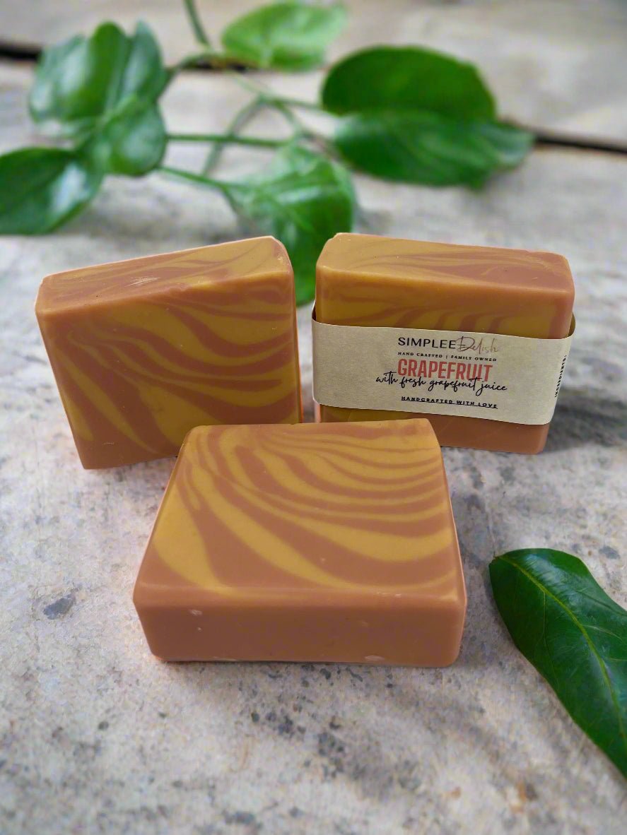 Grapefruit Swirl Soap Bar - Simplee Delish