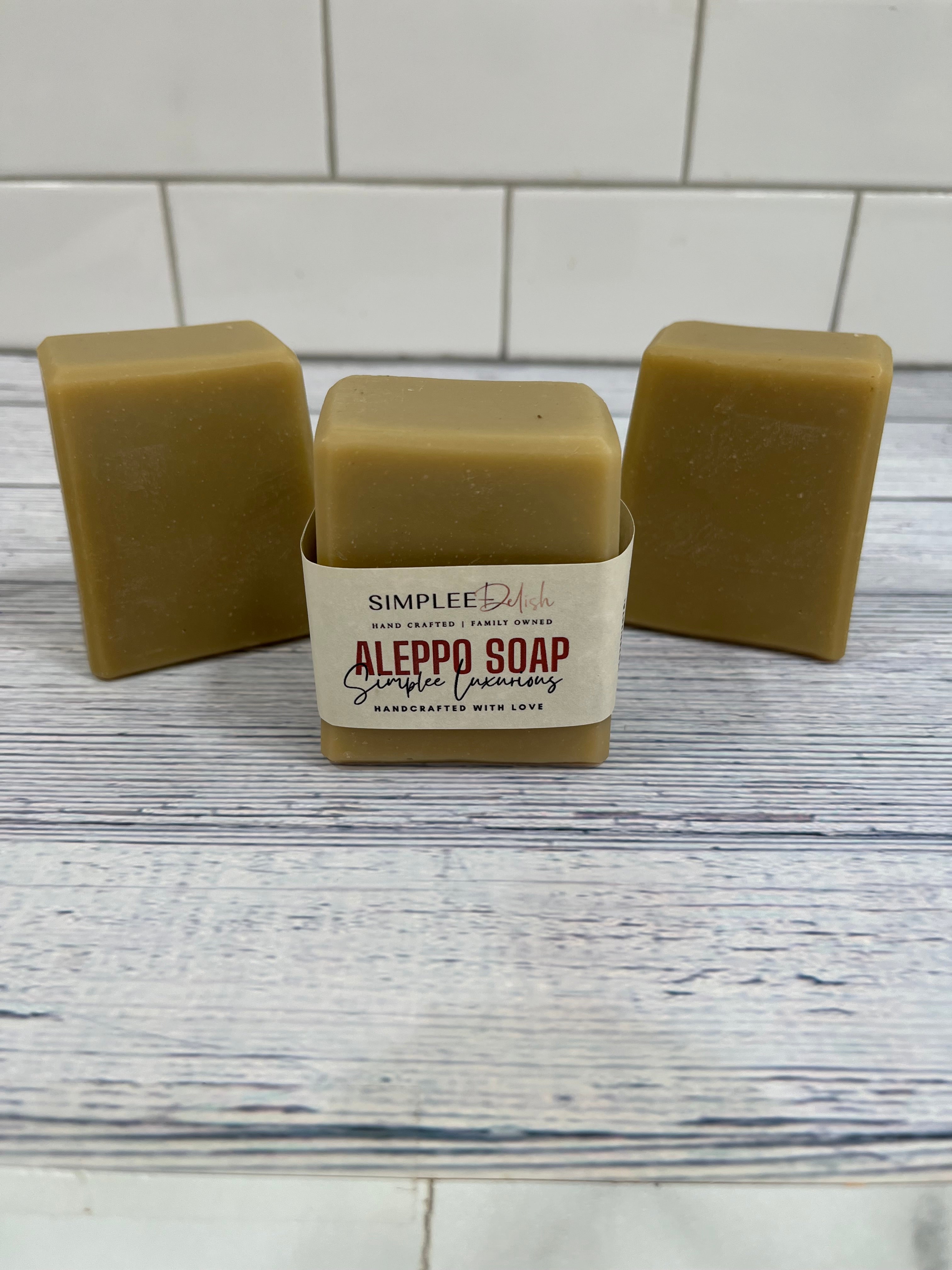 Aleppo Unscented Soap Bar - Simplee Delish
