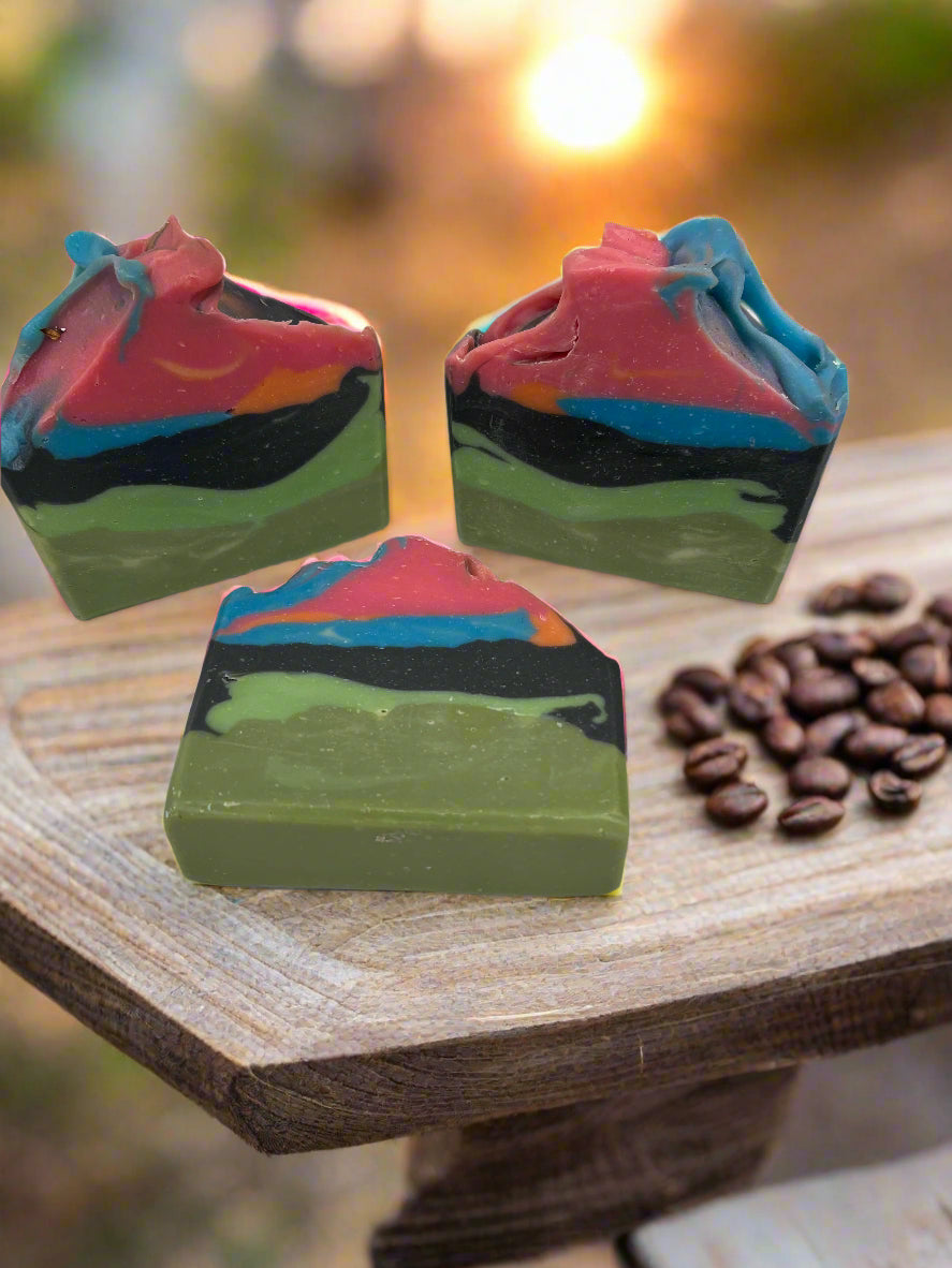Coffee Plantation Sunset Soap Bar - Simplee Delish
