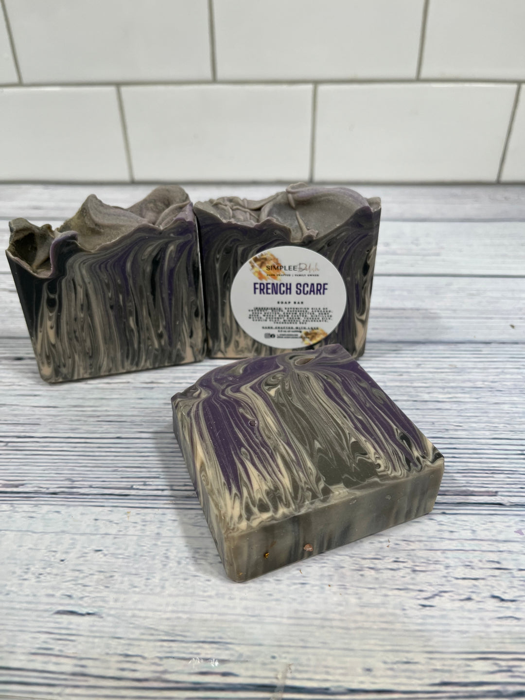French Scarf Soap Bar - Simplee Delish