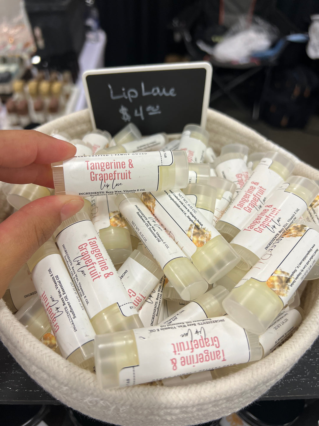 Tangerine & Grapefruit Lip Love, Chapstick - Simplee Delish