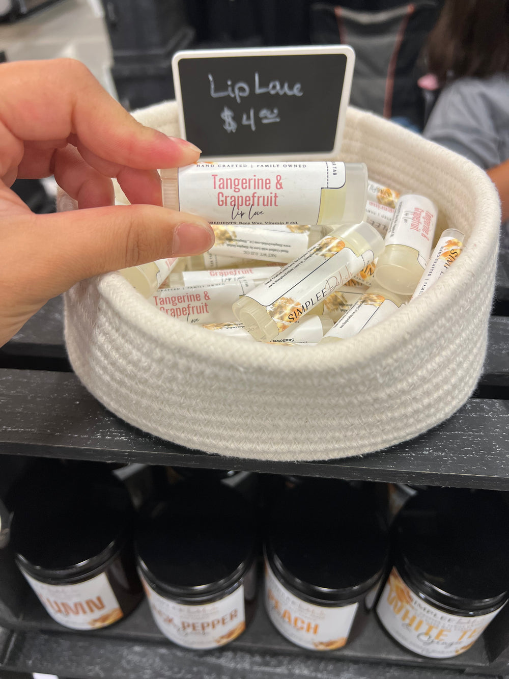 Tangerine & Grapefruit Lip Love, Chapstick - Simplee Delish